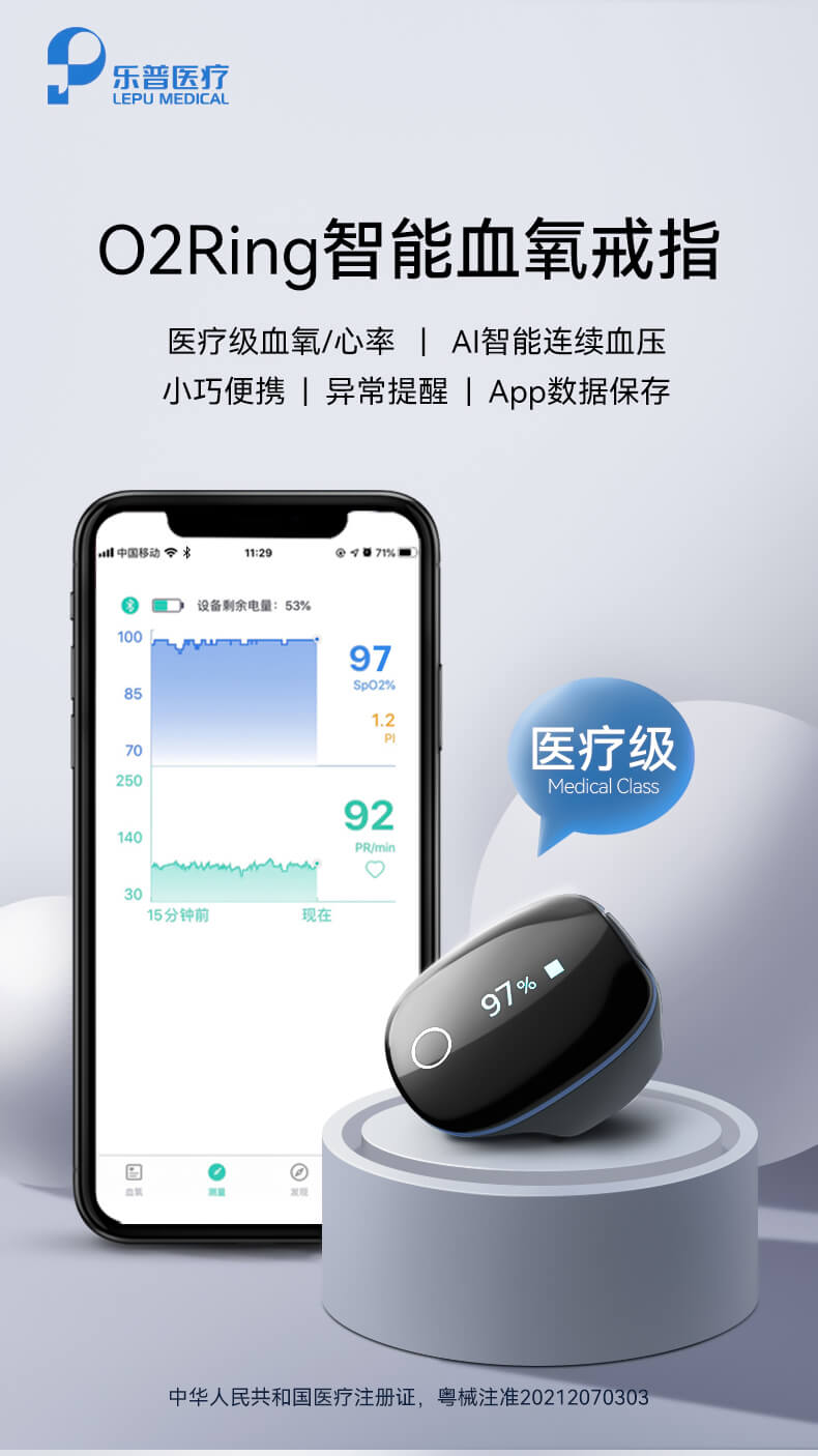智能血氧戒指