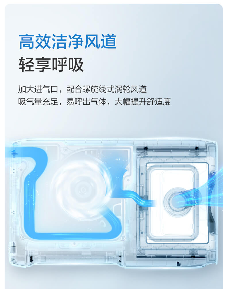 吸气量充足