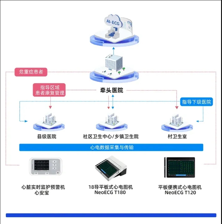 乐普AI心电一张网方案