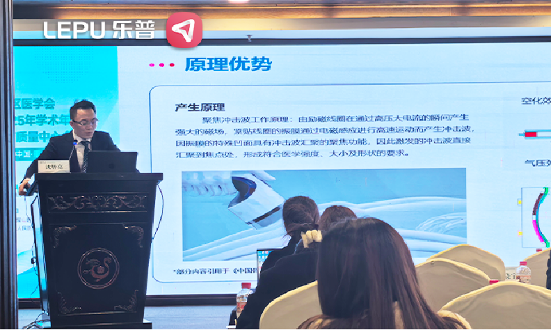 聚焦康复新未来 | 乐普冲击波设备闪耀璧山医学会康复医学分会2025年学术年会